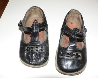 Antique Edwardian Child Mary Jane Chaussures