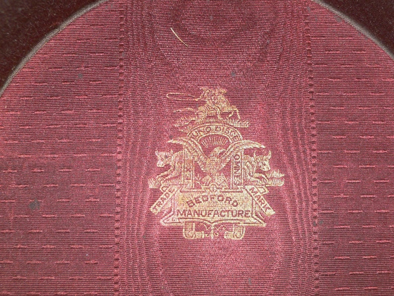 Antique Edwardian Beaver Top Hat 21 Inches