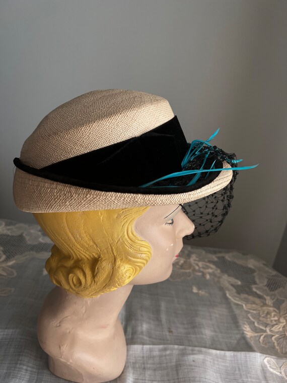 1940's - 50’s  Panama Hat for B Forman Co