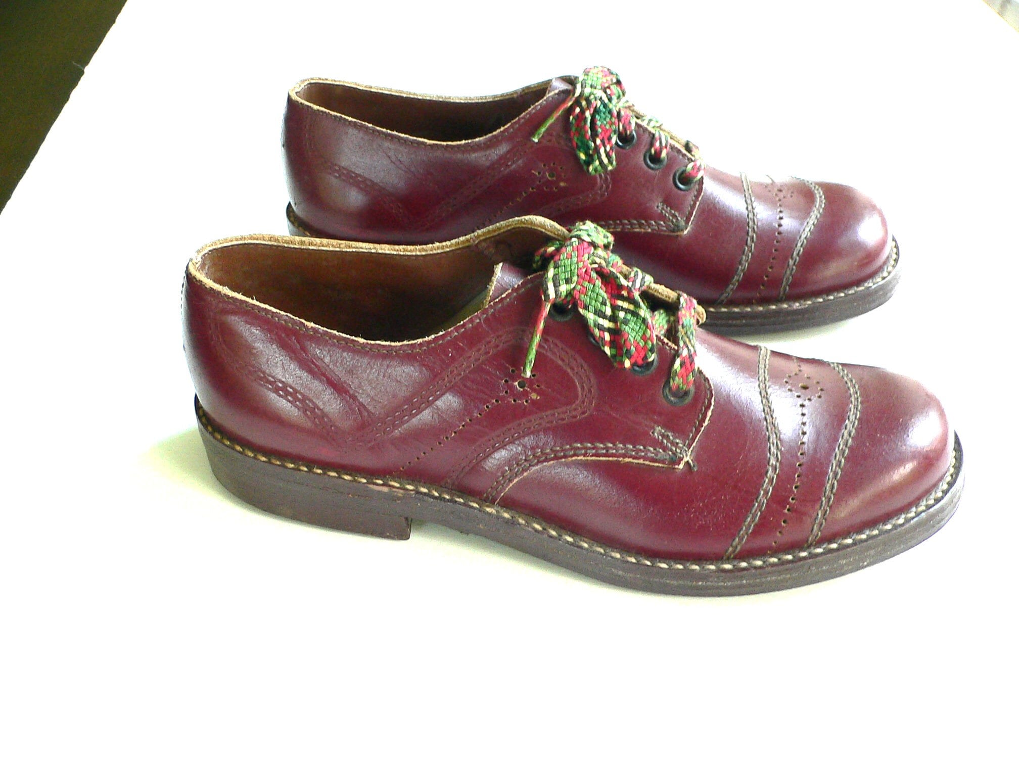 Vintage Endicott Johnson Oxford Dress Shoes Black Sz 11 N Stamped Dec 1962 Boys Size 12 Dress Shoes - 1950s 60s Child main image 2