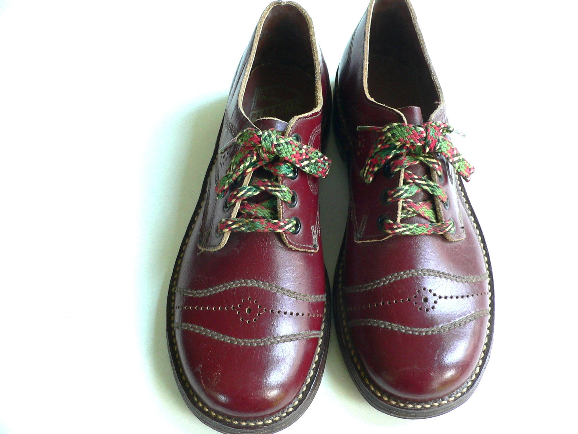 1940's - 50s' New Old Stock Boys Oxford Tie Shoes by