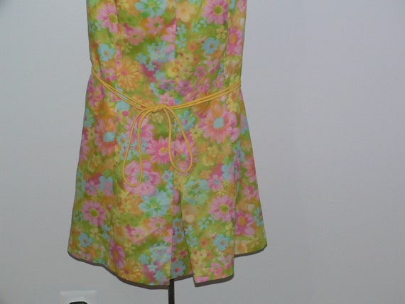 Vintage 1960's Gabar Floral Bathing Suit Size 44,… - image 5