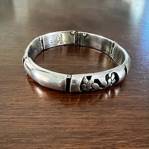 RESERVED - Vintage Mexican Taxco Sterling Bracelet, TPN .925