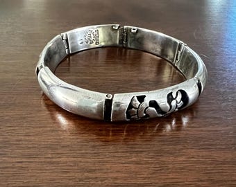 RESERVED - Vintage Mexican Taxco Sterling Bracelet, TPN .925