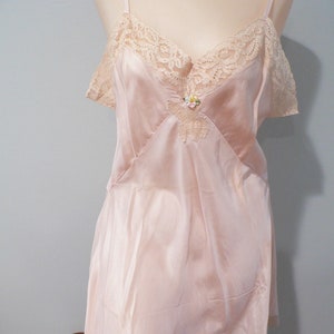 1920's Step in Chemise Teddy Rayon Step in Nightgown New - Etsy