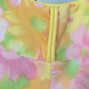 Vintage 1960's Gabar Floral Bathing Suit , Romper , Size 44, New Old Stock image 4