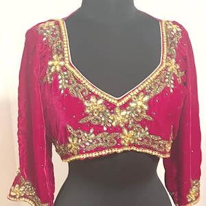 Vintage 1930&#39;s  Burlesque / Belly Dancer Beaded Crop Top