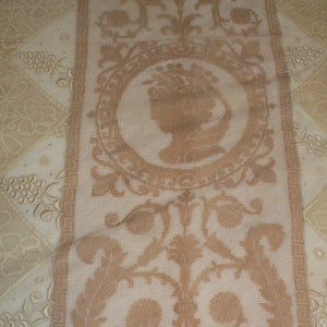 Antique Vintage 1920&#39;s Italian Lace Bedspread