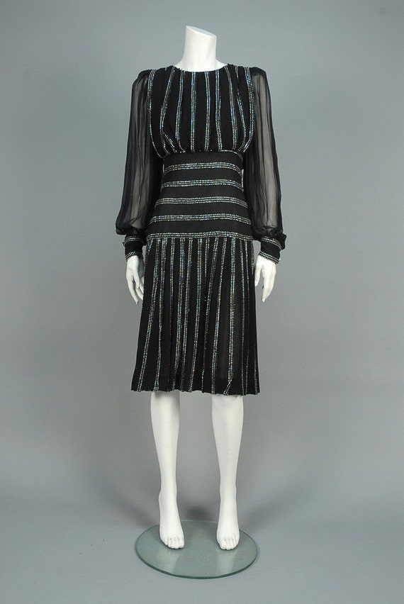 Gorgeous Vintage 1970s -1980's Arnold Scassi  Coc… - image 1