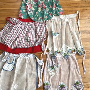 50s Half Apron - Etsy display picture 1