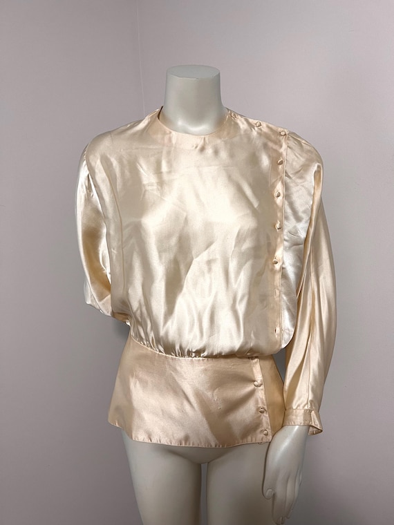 【AMERI VINTAGE】WAIST BLOUSING BLOUSE It's All For You Black Blouse – Shop the Mint