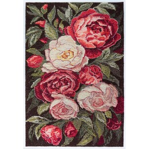 Borduurpakket rozen DIY onbedrukt canvas