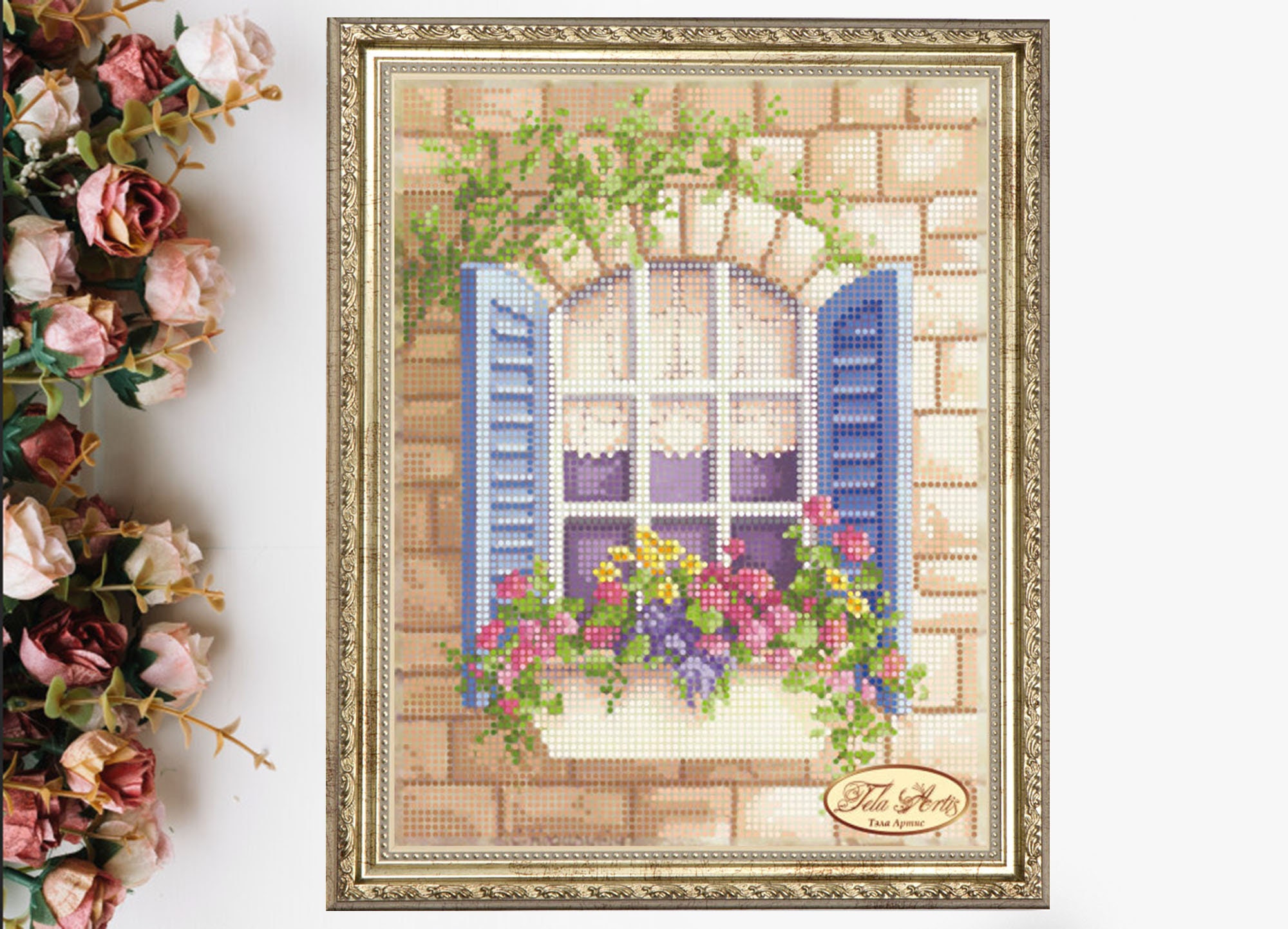 Craft Supplies & Tools Sewing & Fiber Bead Embroidery kit London DIY