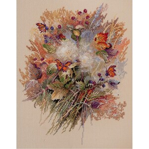 Borduurpakket Adem van het bos DIY Onbedrukt canvas