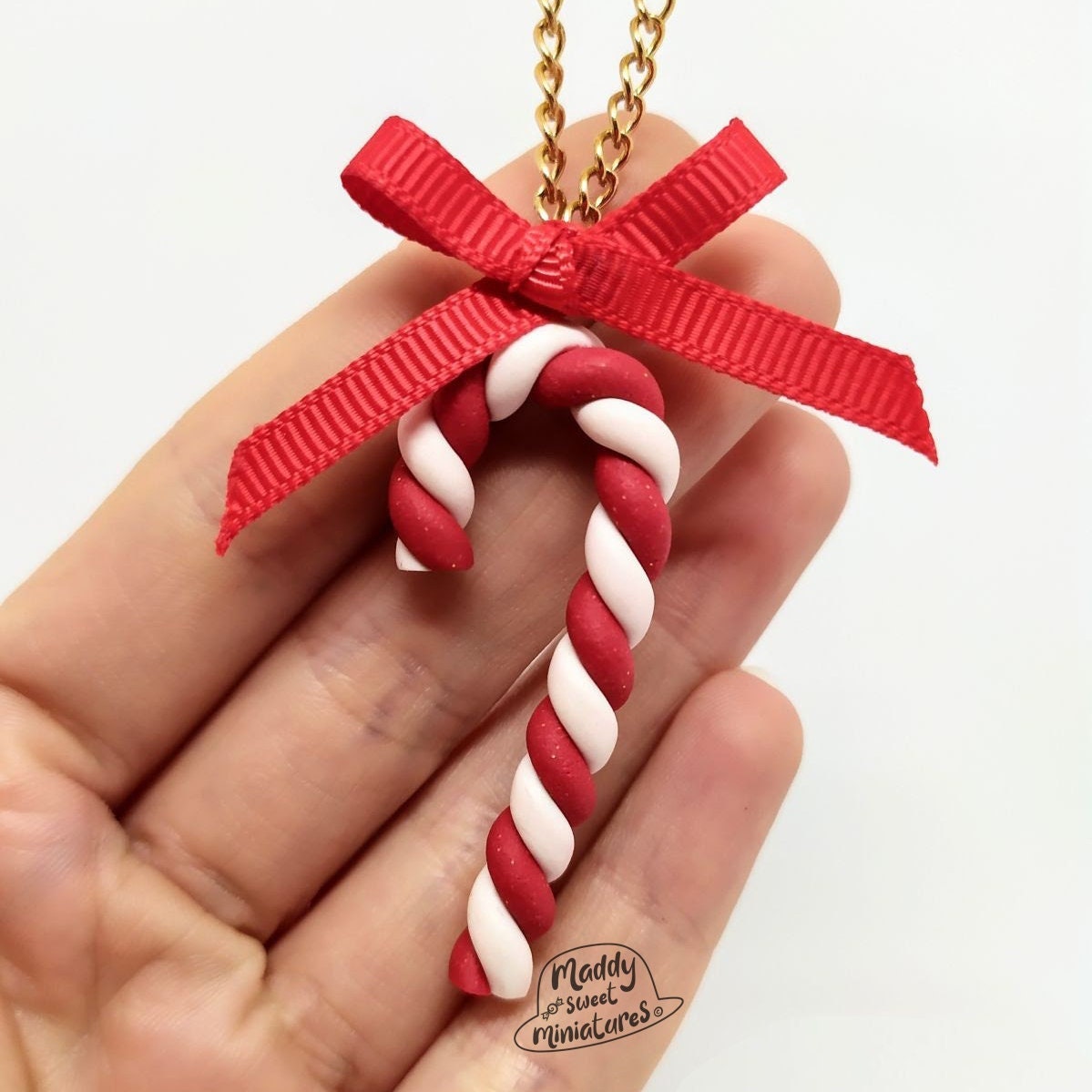 How Sweet It Is Custom Ornament - Multi – Customizable candy cane ornament  – BaubleBar