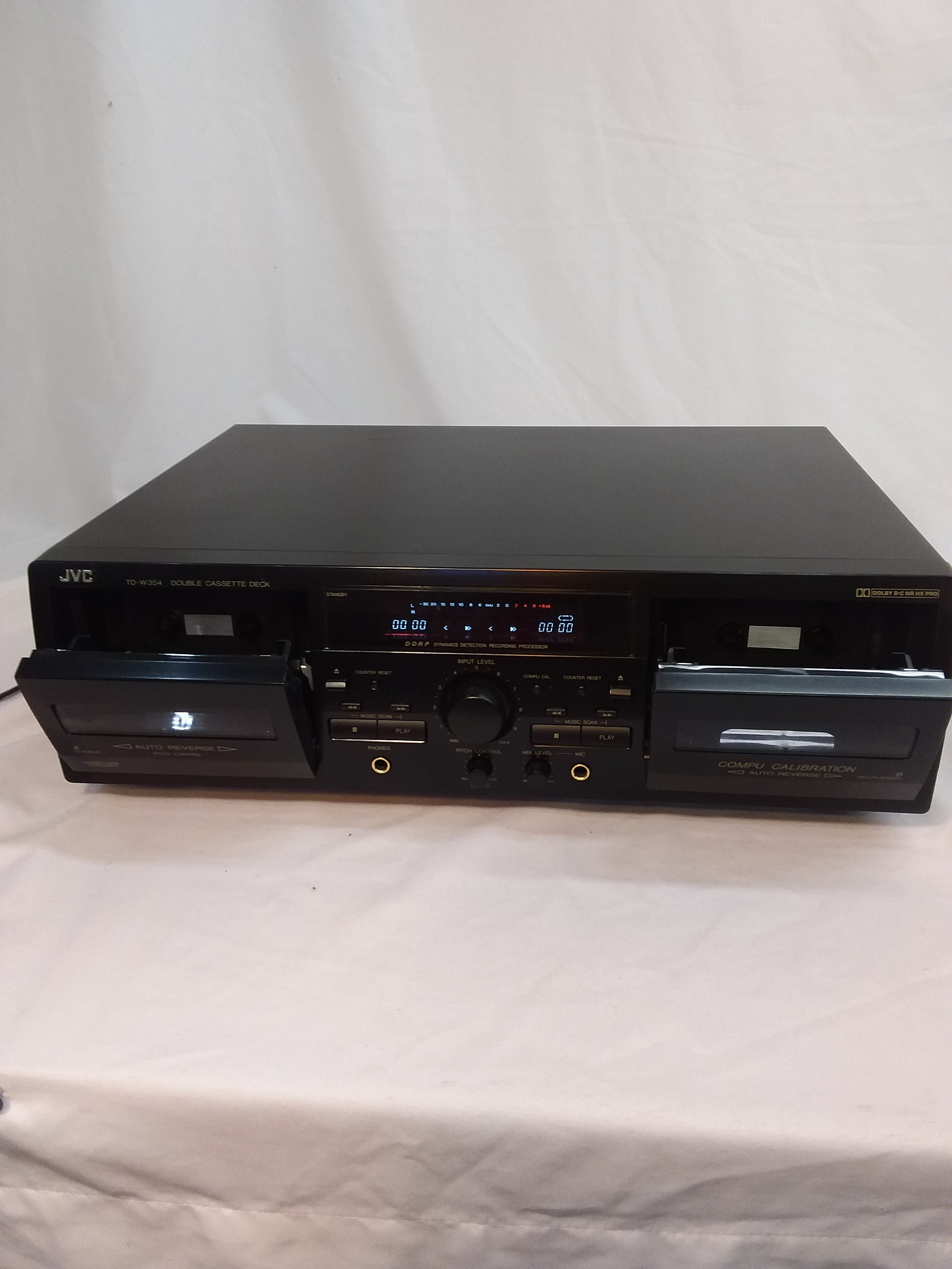 Vintage JVC double cassette deck TDW 354 B/J Etsy