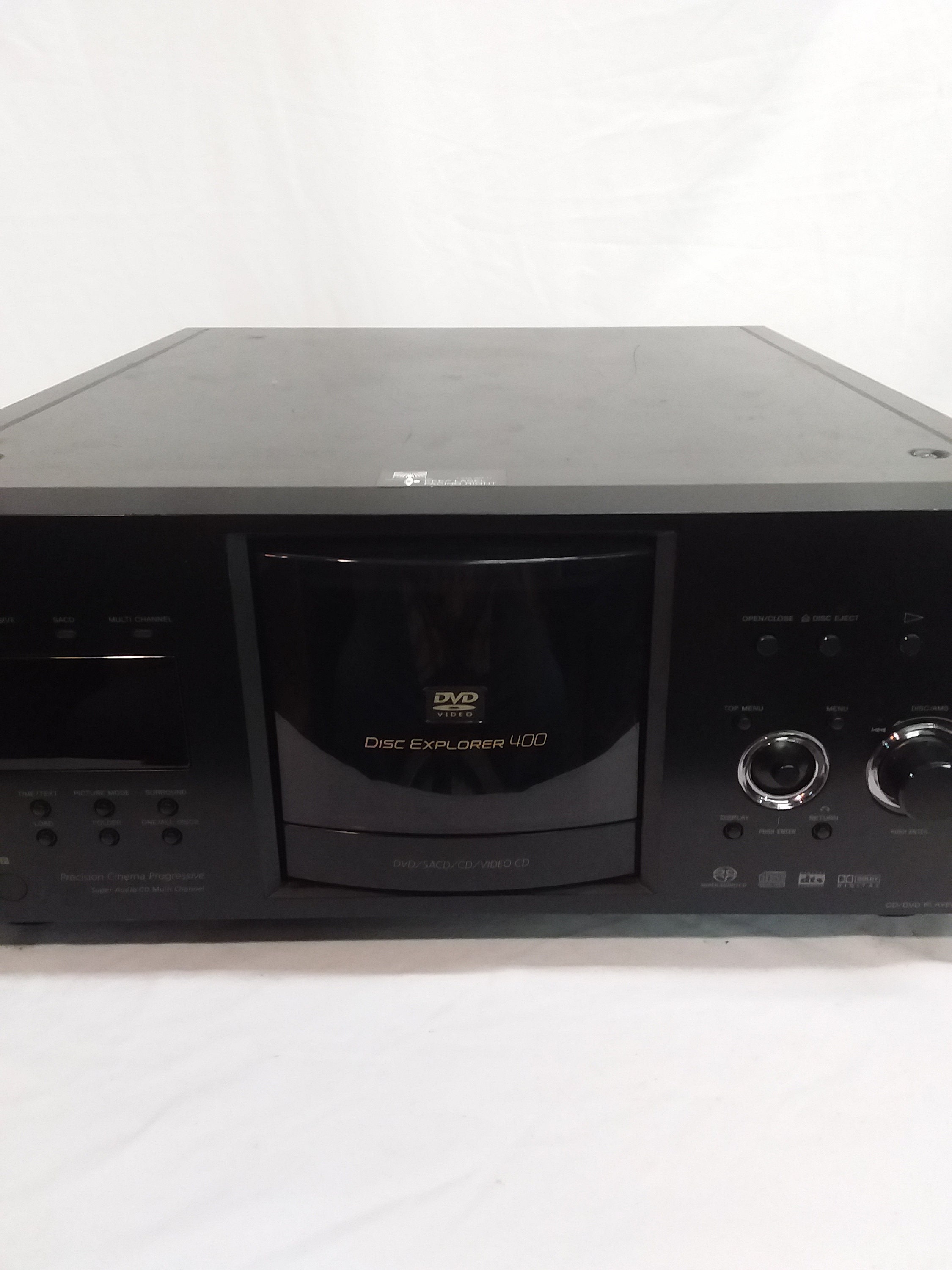Vintage Sony 400 disc Cd/DVD player no remote. Etsy