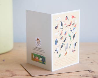 Avian Alphabet – A6 Greeting Card – Bird Illustration – A to Z - GC28