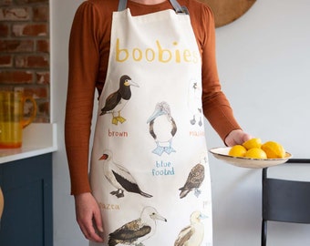 Boobies Cotton Apron