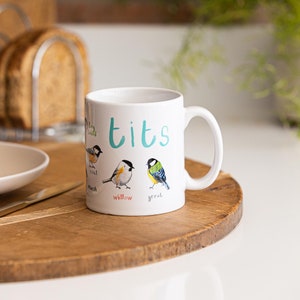 Tits Ceramic Bird Mug MG01 image 5