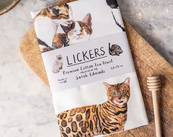 Lickers Cotton Tea Towel