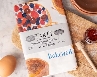 Torchon en coton Tartelettes