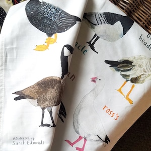 Honkers Cotton Tea towel cheeky duck bird design pun teatowel TT14 image 6