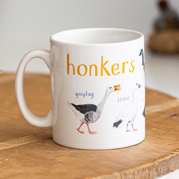 Honkers Ceramic Bird Mug