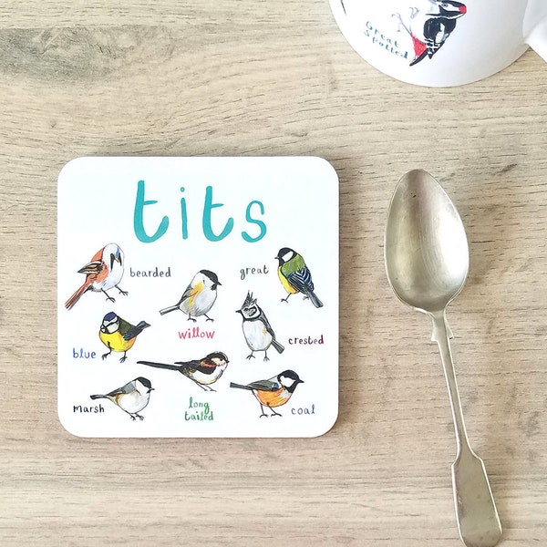 Tits Bird Coaster - CS01