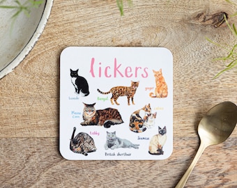 Lickers Cat Coaster