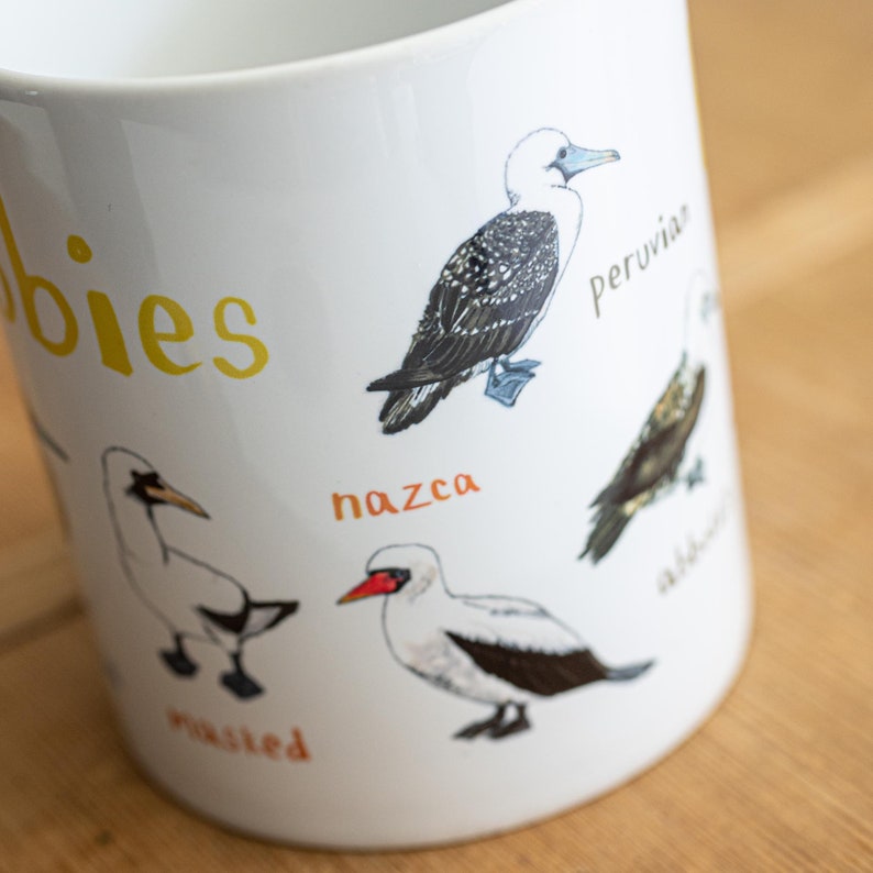 Boobies Ceramic Bird Mug image 7