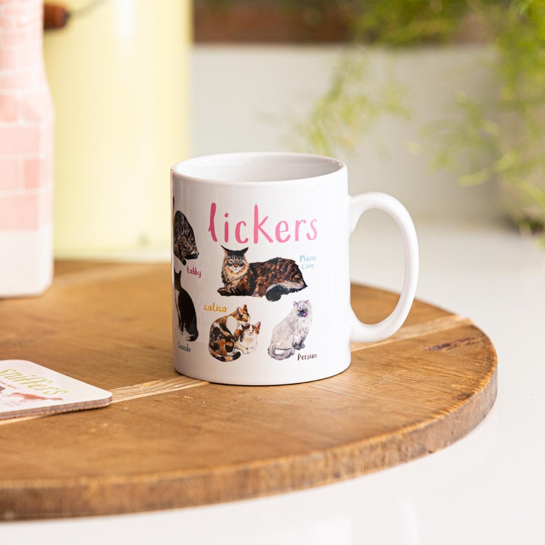 Lickers Ceramic Cat Mug image 5