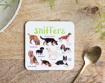 Sniffers Dog Coaster