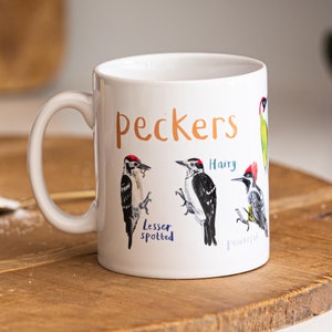 Peckers Ceramic Bird Mug