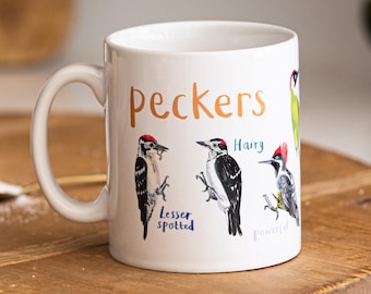 Peckers Ceramic Bird Mug