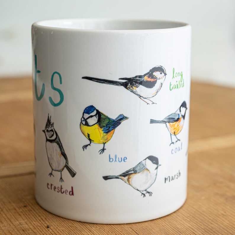 Tits Ceramic Bird Mug MG01 image 6