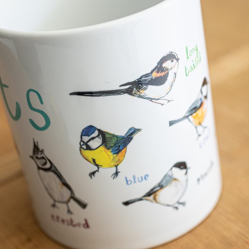 Tits Ceramic Bird Mug MG01 image 7