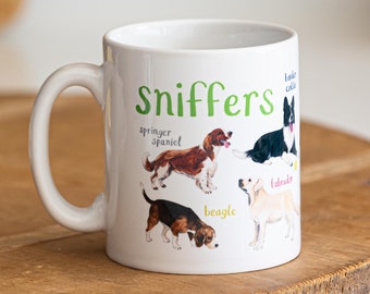 Sniffers Ceramic Dog Mug