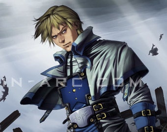 Ky Kiske from Guilty Gear Art Print