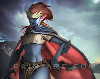 Demona from Gargoyles Art Print