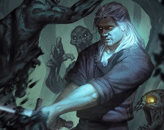 Impresión de arte de Brujo