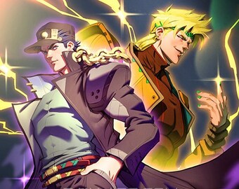 Elegante impresión de arte de Brawler Bros