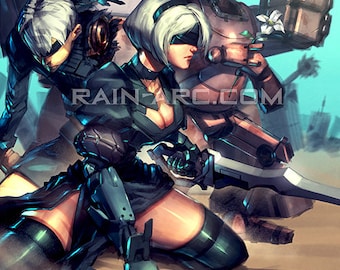 NieR Automata Art Print