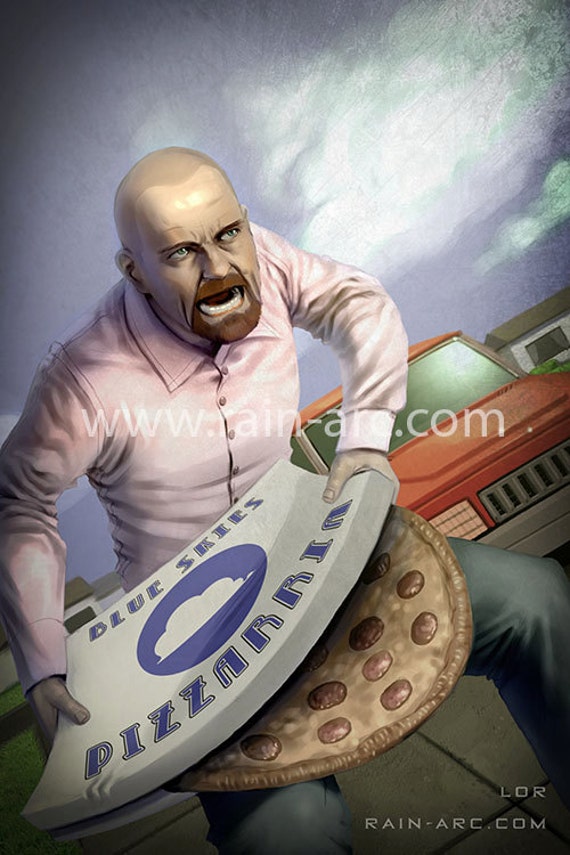 Walter White From Breaking Bad Art Print - Etsy