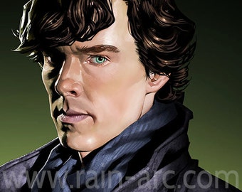 Sherlock Art Print