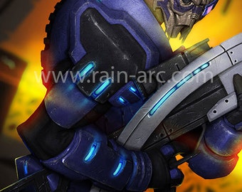 Garrus de Mass Effect Art Print