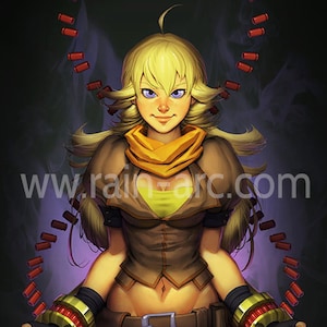 Yang de RWBY Art Print