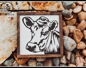 Cow Head Sign