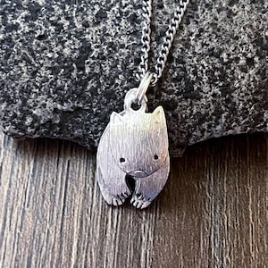 Wombat necklace