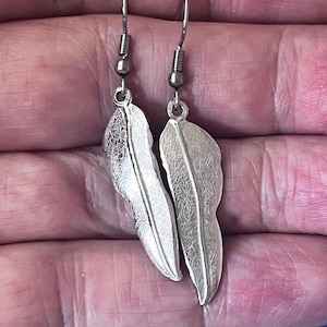 Gum leaf earrings